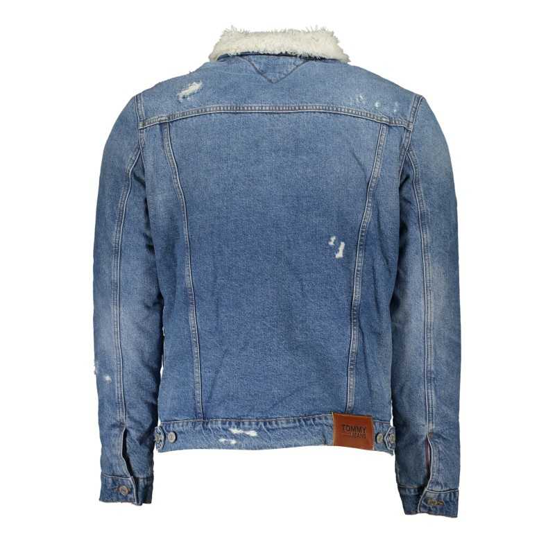 TOMMY HILFIGER MEN'S BLUE DENIM JACKET