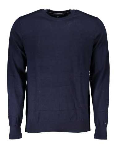 TOMMY HILFIGER MEN'S BLUE SWEATER