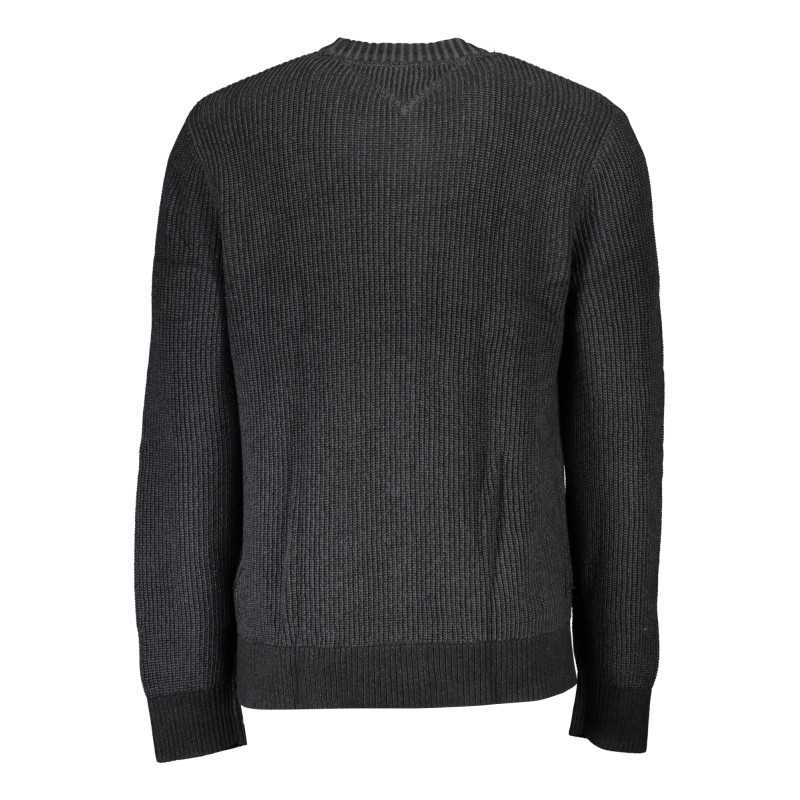 TOMMY HILFIGER MEN'S BLACK SWEATER