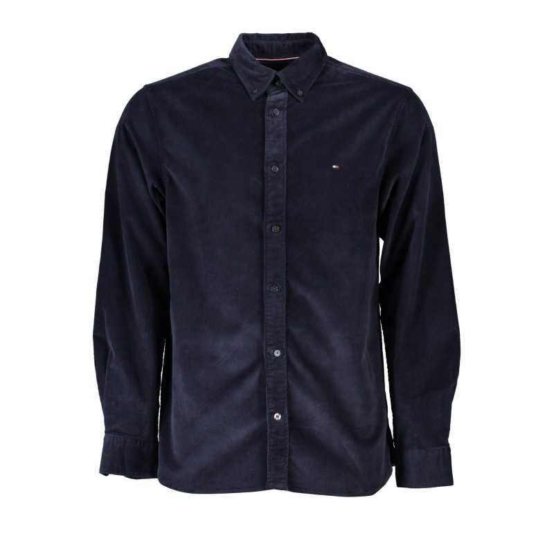 TOMMY HILFIGER MEN'S LONG SLEEVE SHIRT BLUE