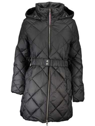 TOMMY HILFIGER BLACK WOMEN'S JACKET