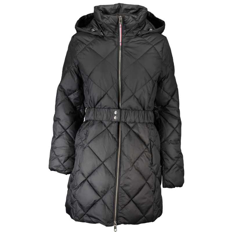 TOMMY HILFIGER BLACK WOMEN'S JACKET