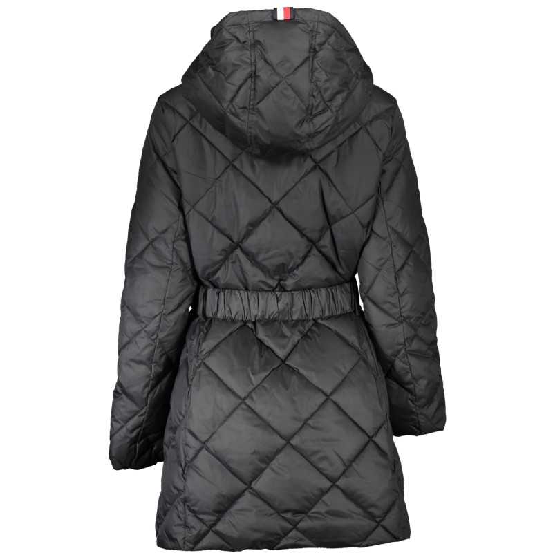 TOMMY HILFIGER BLACK WOMEN'S JACKET