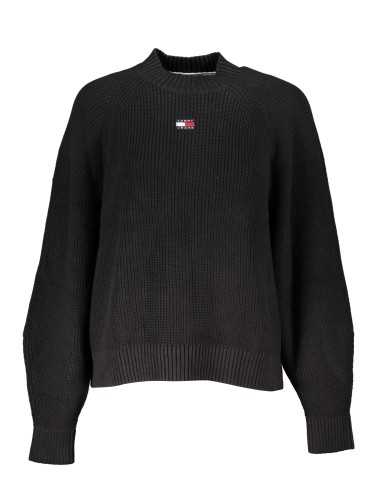 TOMMY HILFIGER WOMEN'S BLACK SWEATER