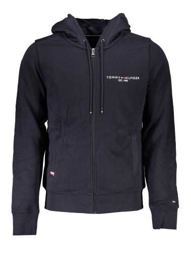 TOMMY HILFIGER FELPA CON ZIP UOMO BLU