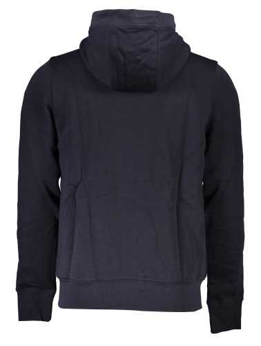 TOMMY HILFIGER MEN'S BLUE ZIP SWEATSHIRT