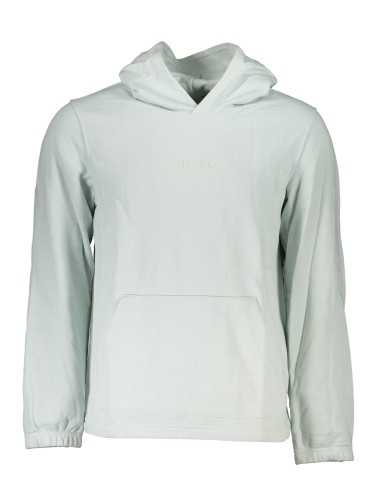 CALVIN KLEIN MEN'S GREEN ZIPLESS SWEATSHIRT