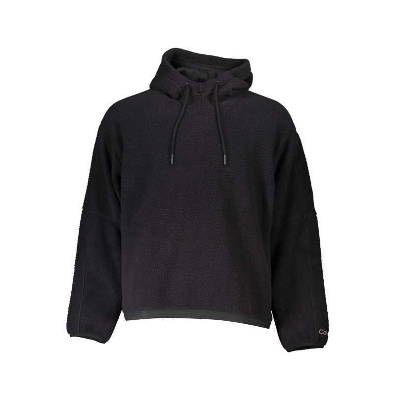 CALVIN KLEIN MEN'S BLACK ZIPLESS SWEATSHIRT