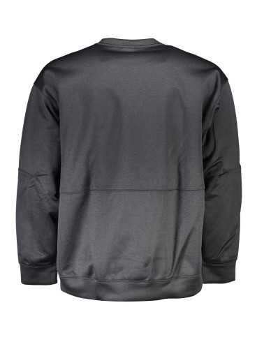 CALVIN KLEIN MEN'S BLACK ZIPLESS SWEATSHIRT