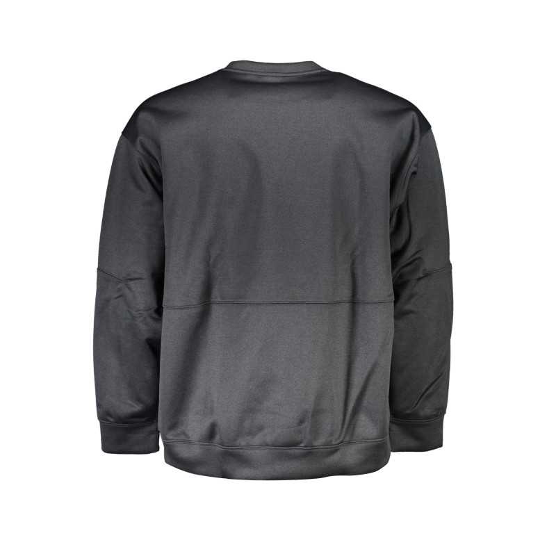 CALVIN KLEIN MEN'S BLACK ZIPLESS SWEATSHIRT