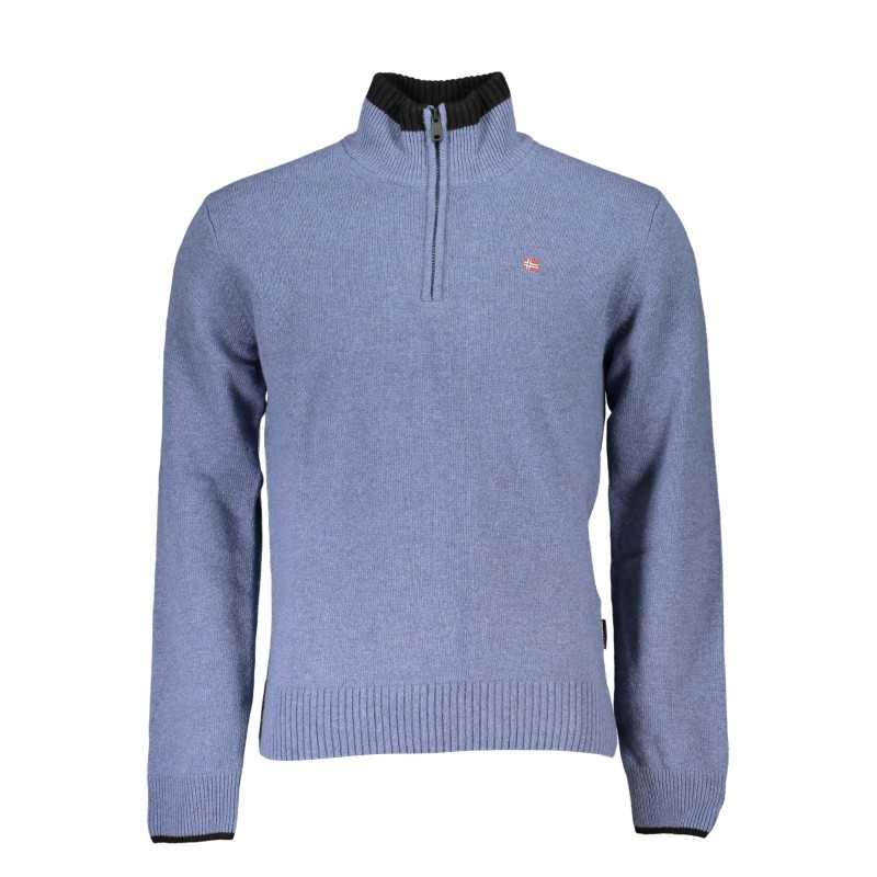 NAPAPIJRI MEN'S BLUE SWEATER