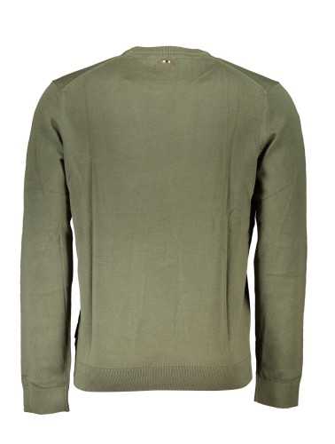 NAPAPIJRI GREEN MEN'S SWEATER