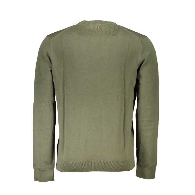 NAPAPIJRI GREEN MEN'S SWEATER