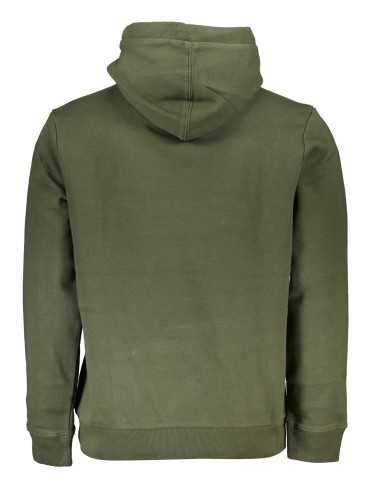 NAPAPIJRI GREEN MEN'S ZIPLESS SWEATSHIRT