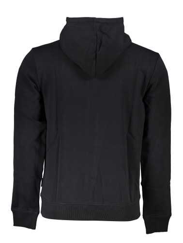 NAPAPIJRI MEN'S BLACK ZIPLESS SWEATSHIRT