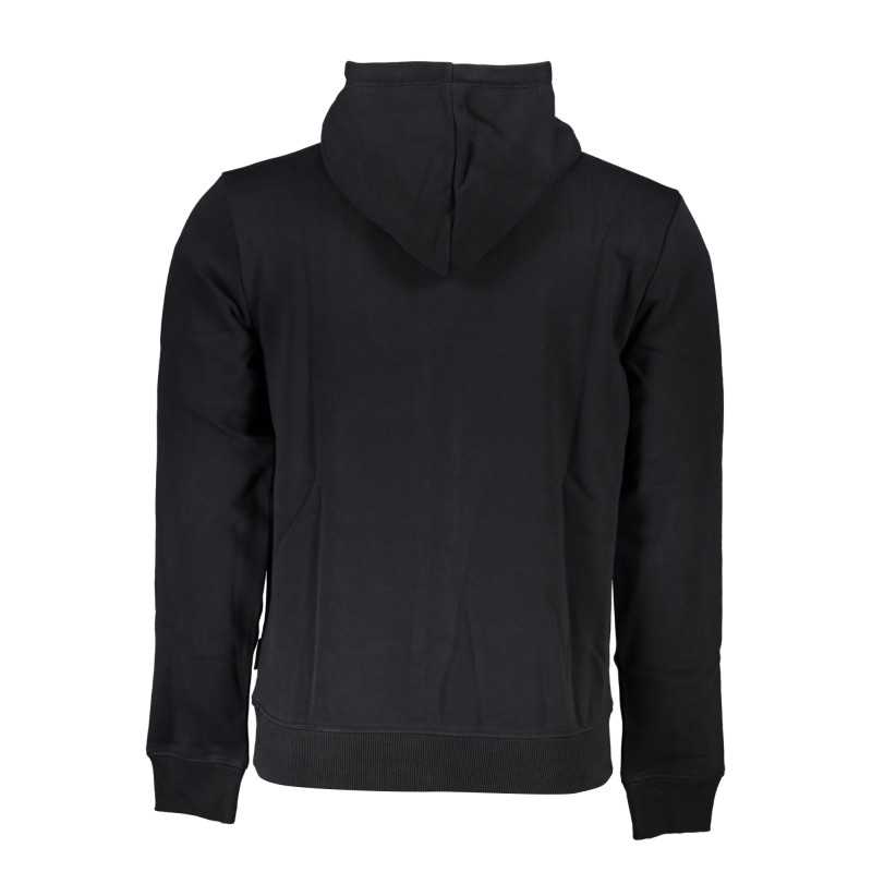 NAPAPIJRI MEN'S BLACK ZIPLESS SWEATSHIRT