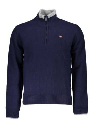 NAPAPIJRI MEN'S BLUE SWEATER