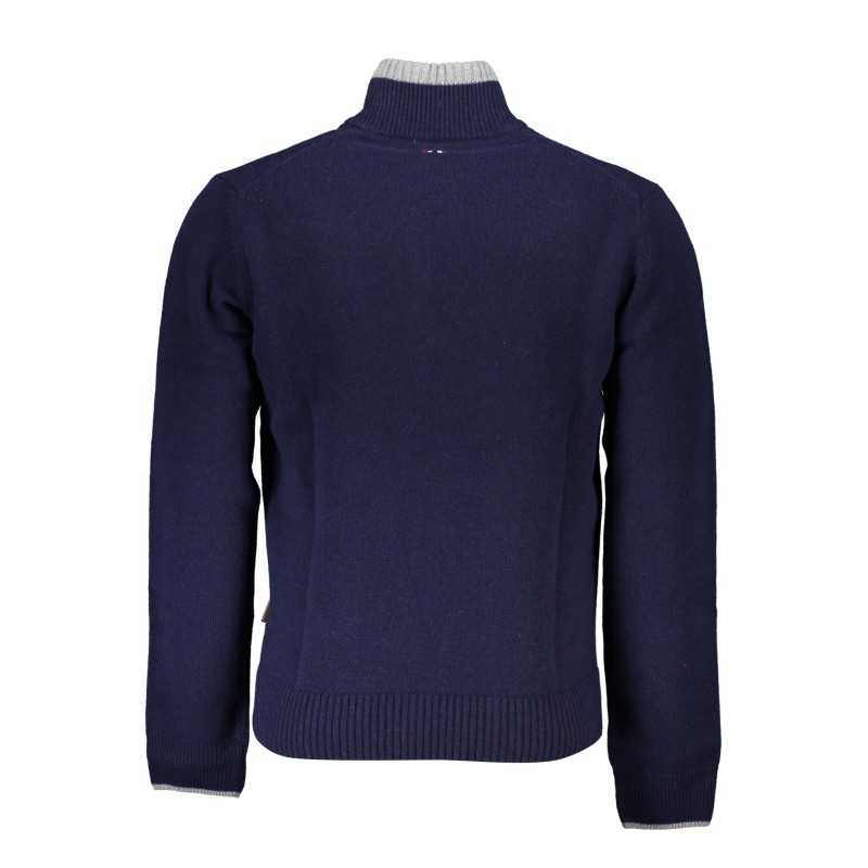 NAPAPIJRI MEN'S BLUE SWEATER