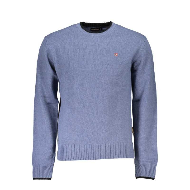 NAPAPIJRI MEN'S BLUE SWEATER