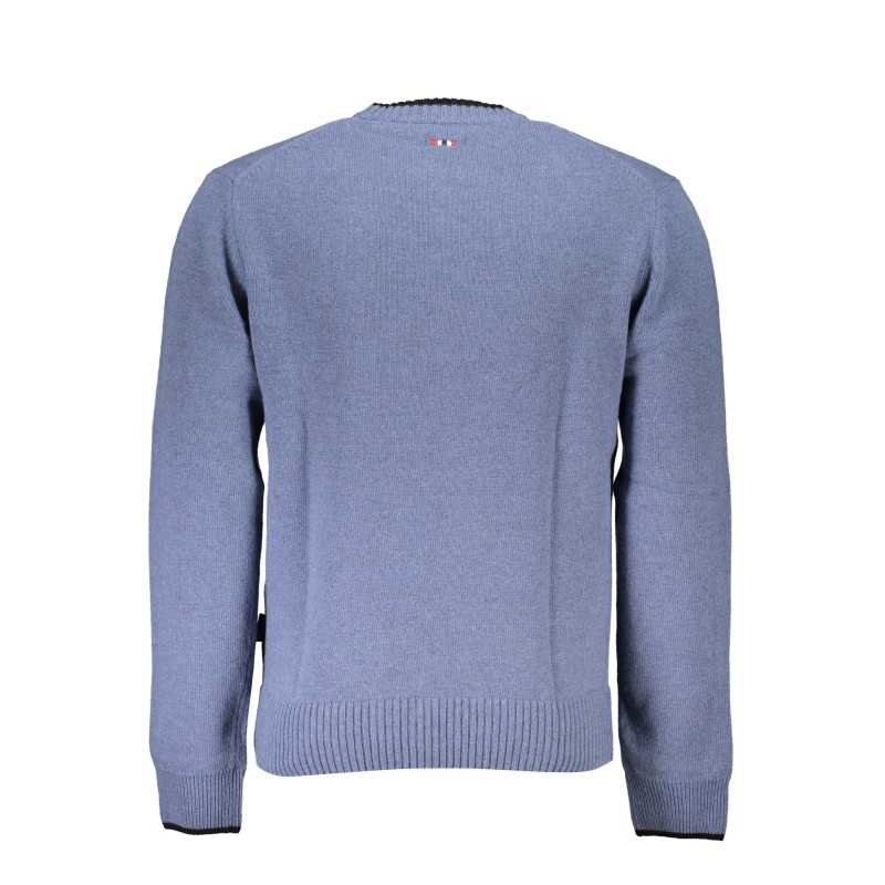 NAPAPIJRI MEN'S BLUE SWEATER