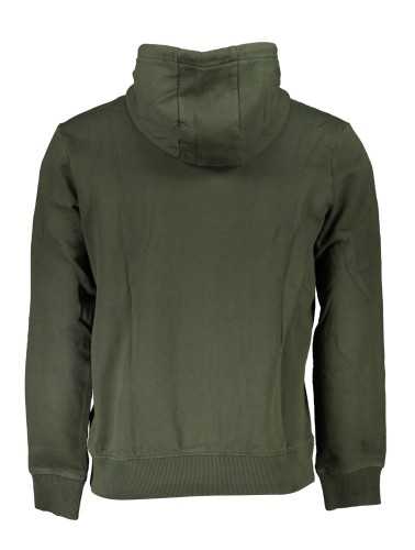 NAPAPIJRI GREEN MEN'S ZIPLESS SWEATSHIRT