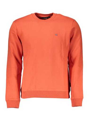 NAPAPIJRI MEN'S RED ZIP-OUT SWEATSHIRT