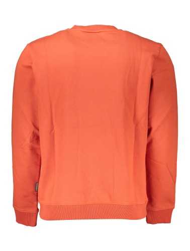 NAPAPIJRI MEN'S RED ZIP-OUT SWEATSHIRT