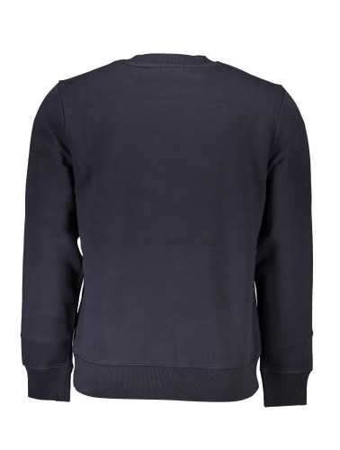 NAPAPIJRI MEN'S BLUE ZIPLESS SWEATSHIRT