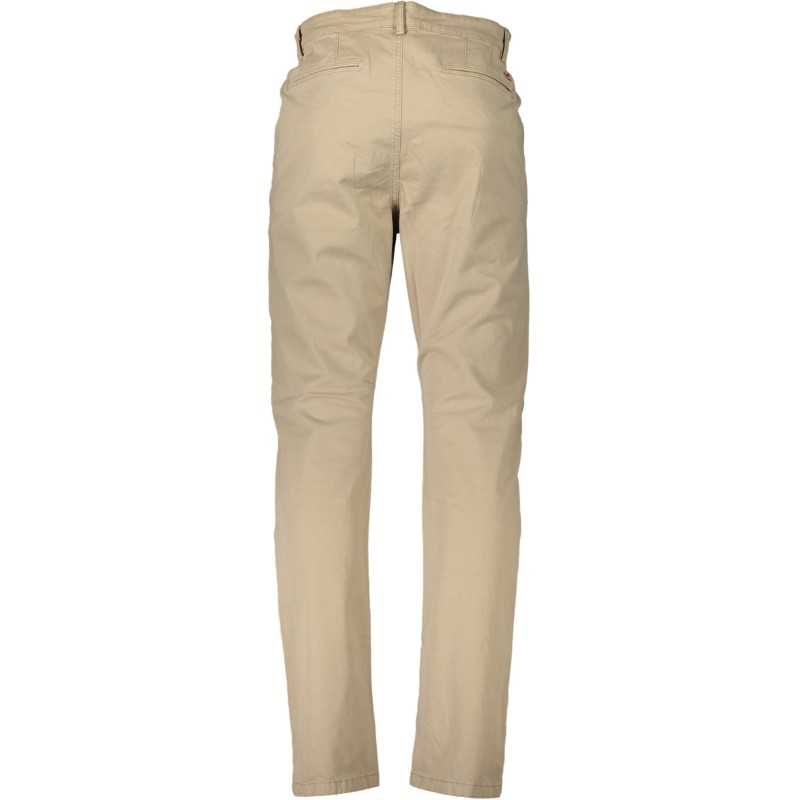 NAPAPIJRI MEN'S BEIGE PANTS