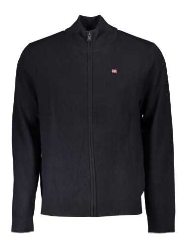 NAPAPIJRI MEN'S BLACK CARDIGAN