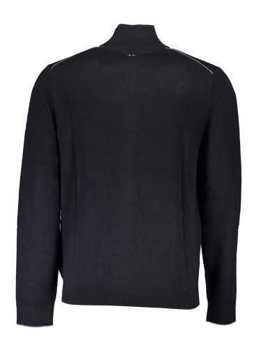 NAPAPIJRI MEN'S BLACK CARDIGAN