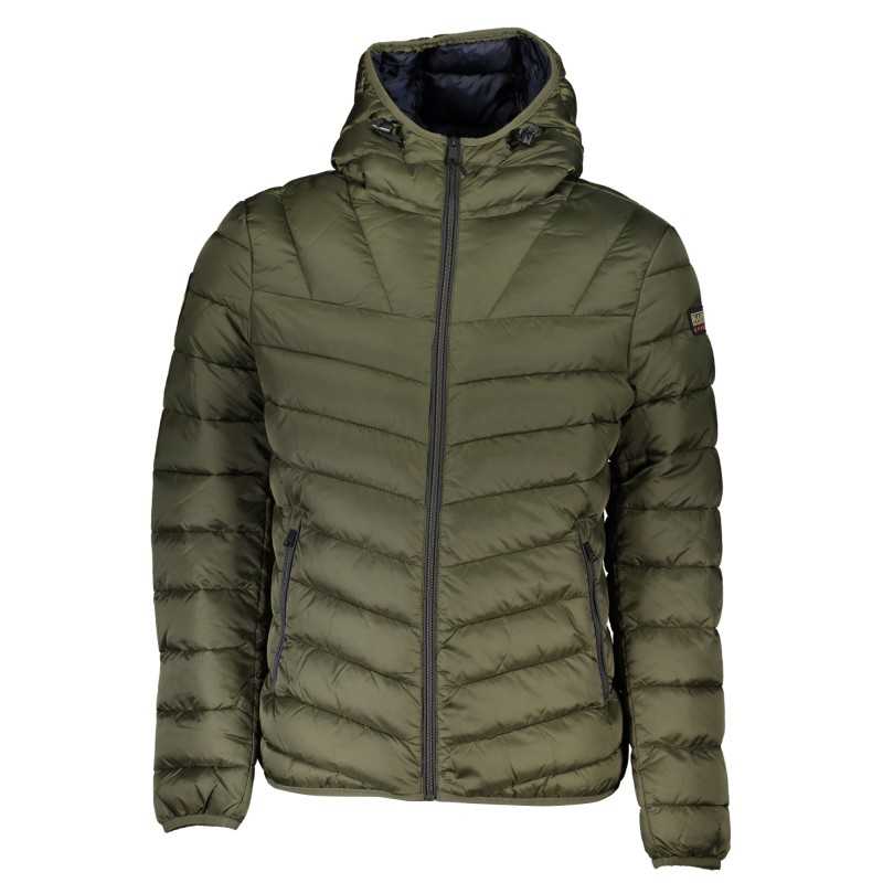 NAPAPIJRI MEN'S GREEN JACKET