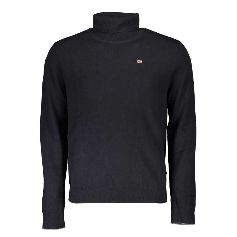 NAPAPIJRI MEN'S BLACK SWEATER