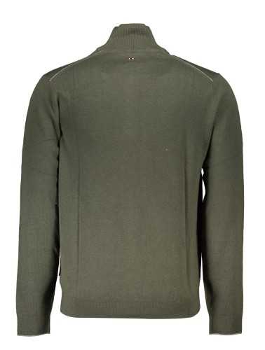 NAPAPIJRI GREEN MEN'S SWEATER