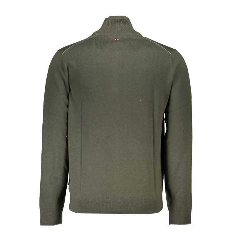 NAPAPIJRI GREEN MEN'S SWEATER