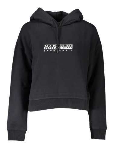 NAPAPIJRI WOMEN'S ZIPLESS SWEATSHIRT BLACK