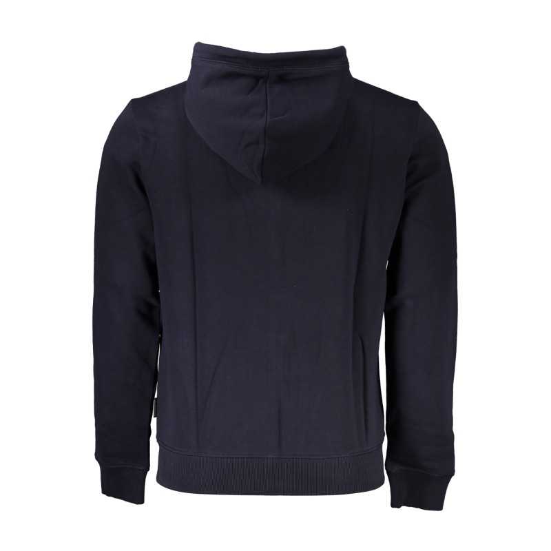 NAPAPIJRI MEN'S BLUE ZIP SWEATSHIRT