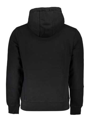 NAPAPIJRI MEN'S BLACK ZIPLESS SWEATSHIRT