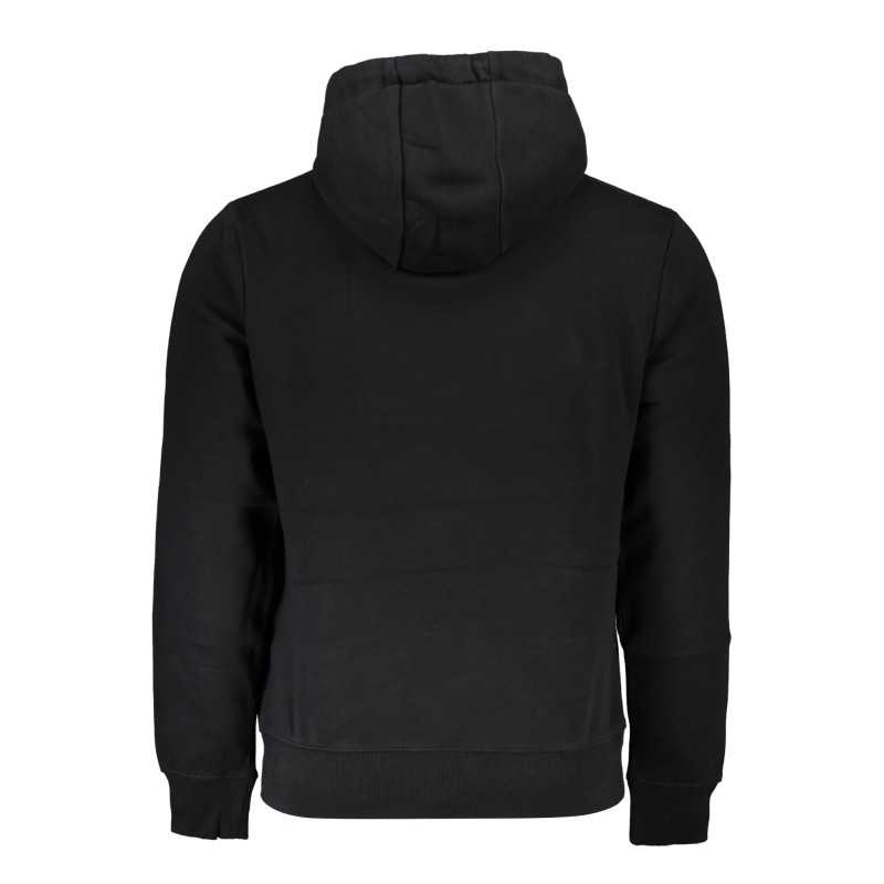 NAPAPIJRI MEN'S BLACK ZIPLESS SWEATSHIRT