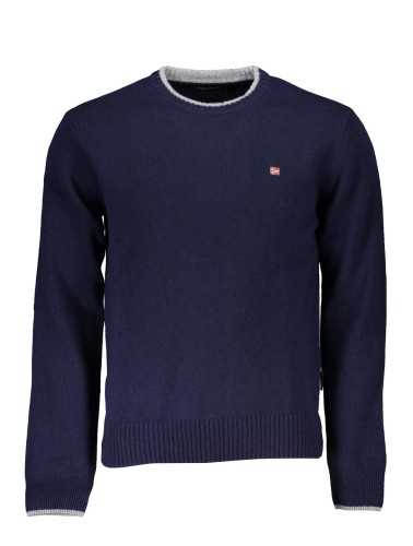 NAPAPIJRI MEN'S BLUE SWEATER