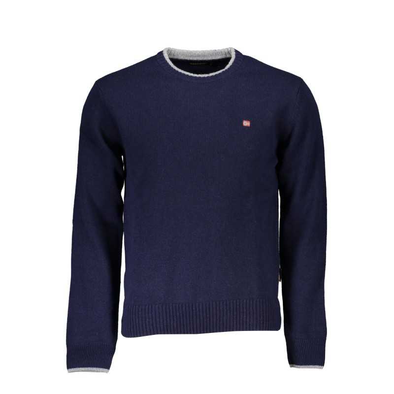 NAPAPIJRI MEN'S BLUE SWEATER