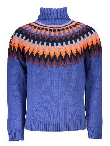 NAPAPIJRI MEN'S BLUE SWEATER