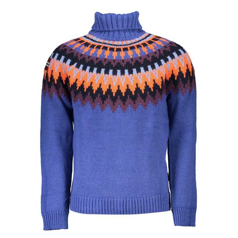 NAPAPIJRI MEN'S BLUE SWEATER