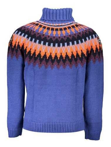 NAPAPIJRI MEN'S BLUE SWEATER