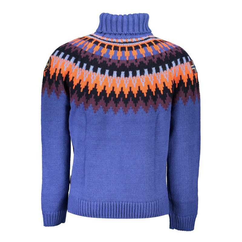 NAPAPIJRI MEN'S BLUE SWEATER