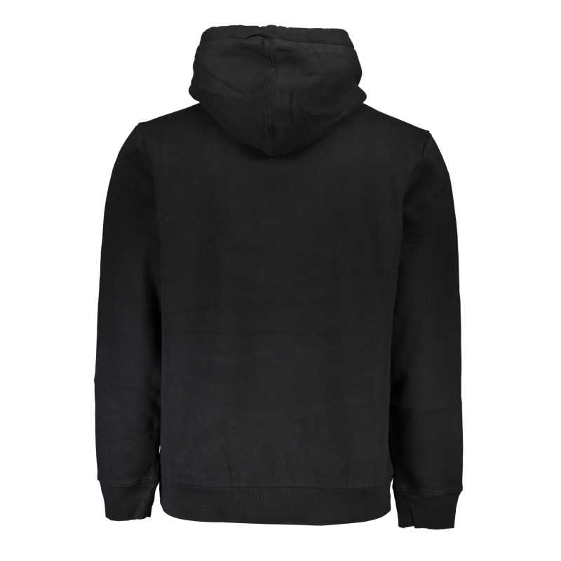 NAPAPIJRI MEN'S BLACK ZIPLESS SWEATSHIRT