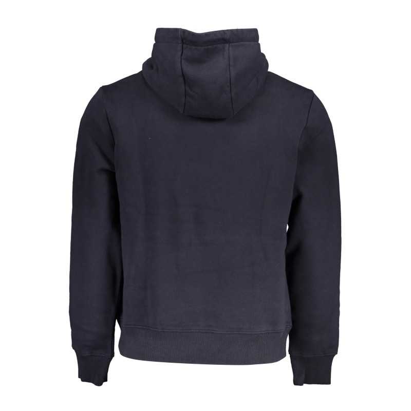 NAPAPIJRI MEN'S BLUE ZIPLESS SWEATSHIRT