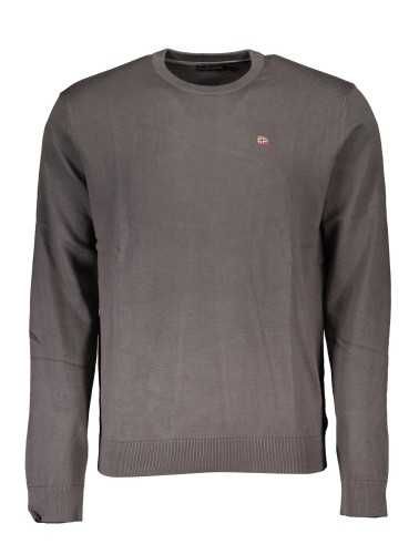 NAPAPIJRI MEN'S GRAY SWEATER