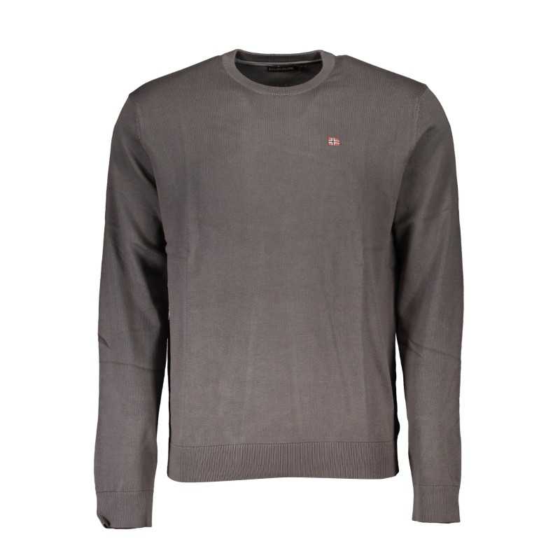 NAPAPIJRI MEN'S GRAY SWEATER