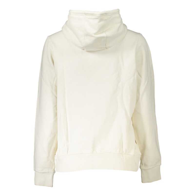 NAPAPIJRI WOMEN'S WHITE SWEATSHIRT WITHOUT ZIP